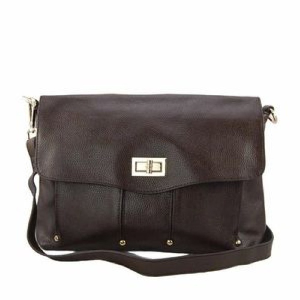 Ruby Kats Leather Messenger Bag + dust bag